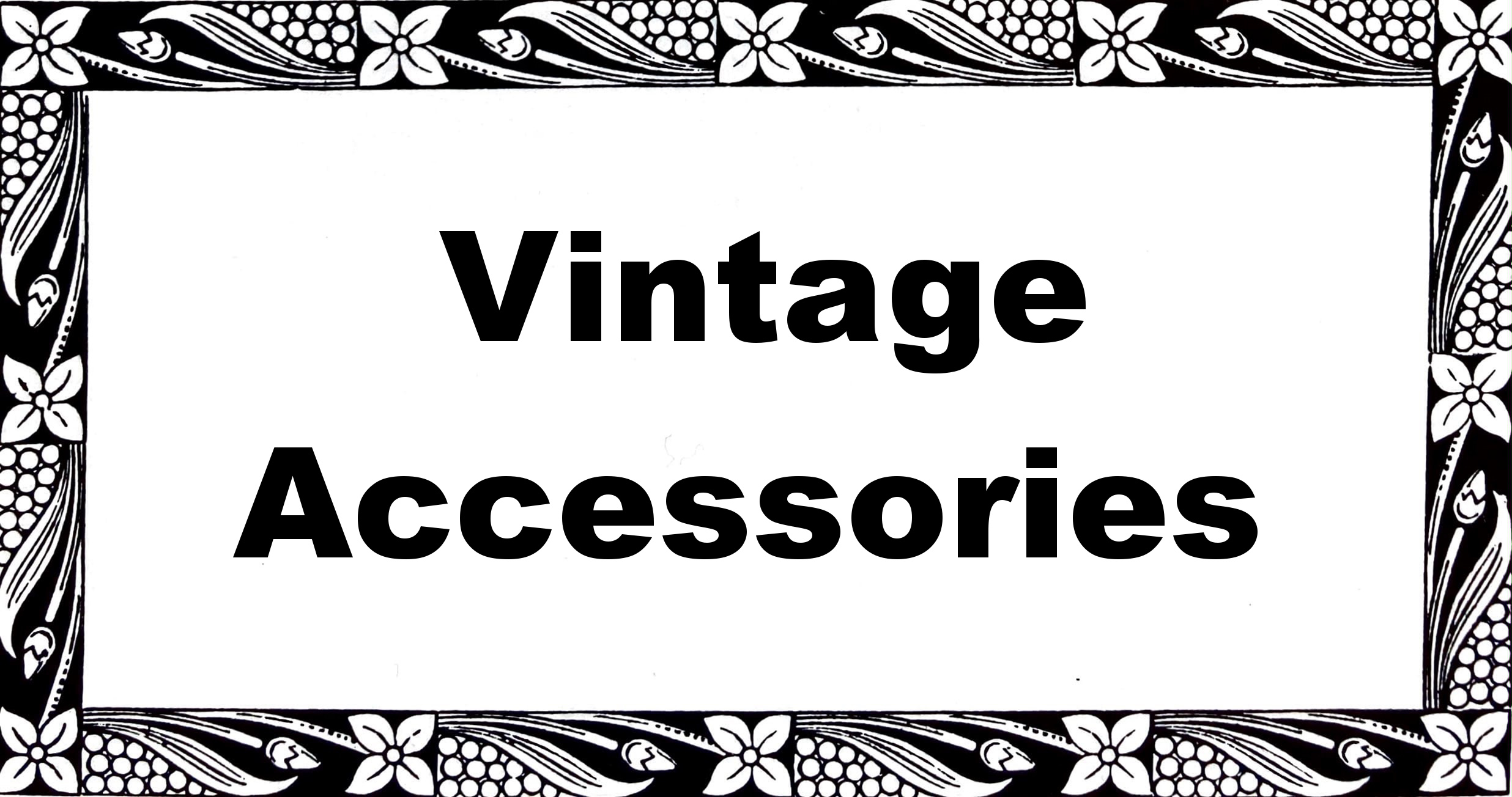 Vintage Accessories Heading